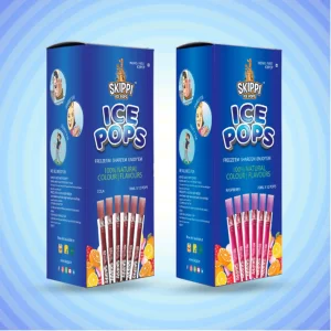 Cola, Raspberry Combo Flavor Skippi Natural Ice Pop, Set Of 2 flavors of 12 Pack Ice Pops