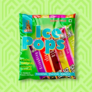 All Flavor Saver Bag of Skippi Natural Ice pops, Pack of 36 Ice Pops