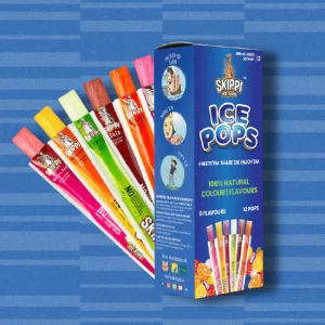 All Flavor Box of Skippi Natural Ice Pops, Pack of 12 Ice Pops