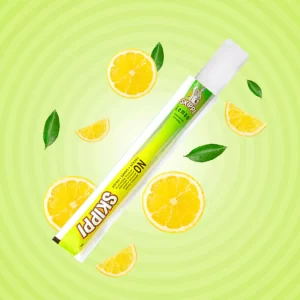 Lemon Flavor Skippi Natural Ice Pop, Pack Of 12 Ice Pops